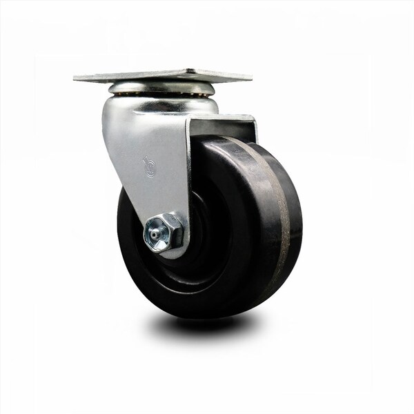 4 Inch Phenolic Wheel Swivel Caster with Ball Bearing